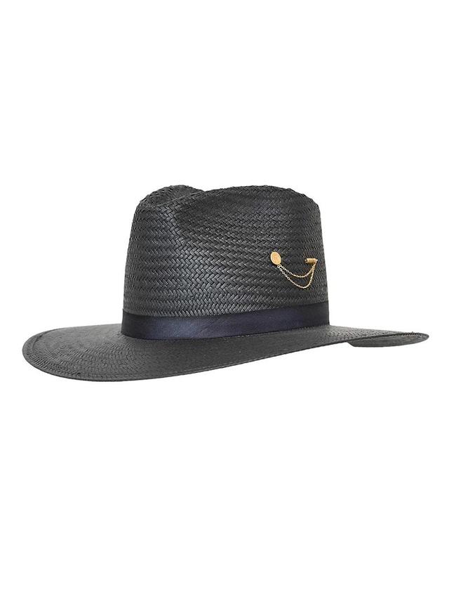 Womens Wanderer Packable Straw Fedora Product Image