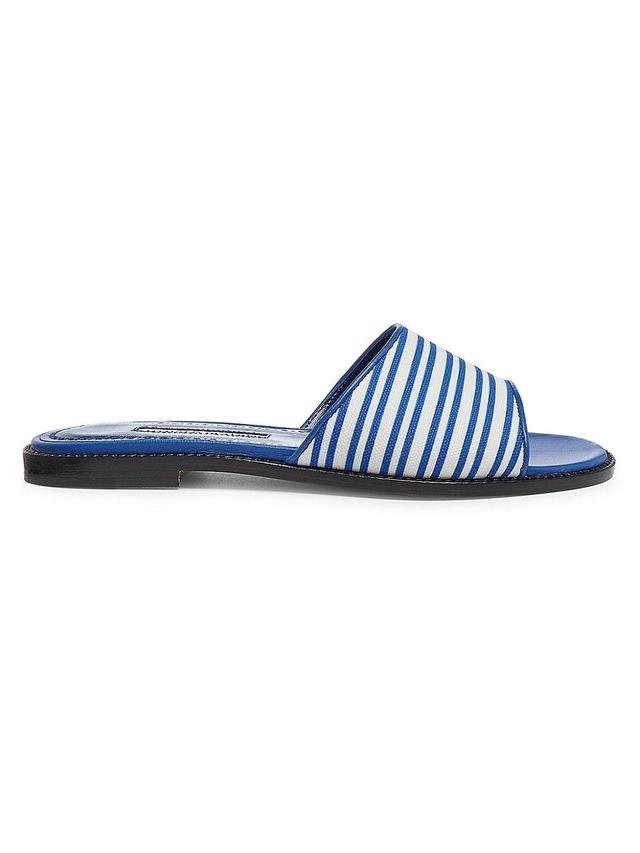 Womens Safinanu Striped Leather Sandals Product Image