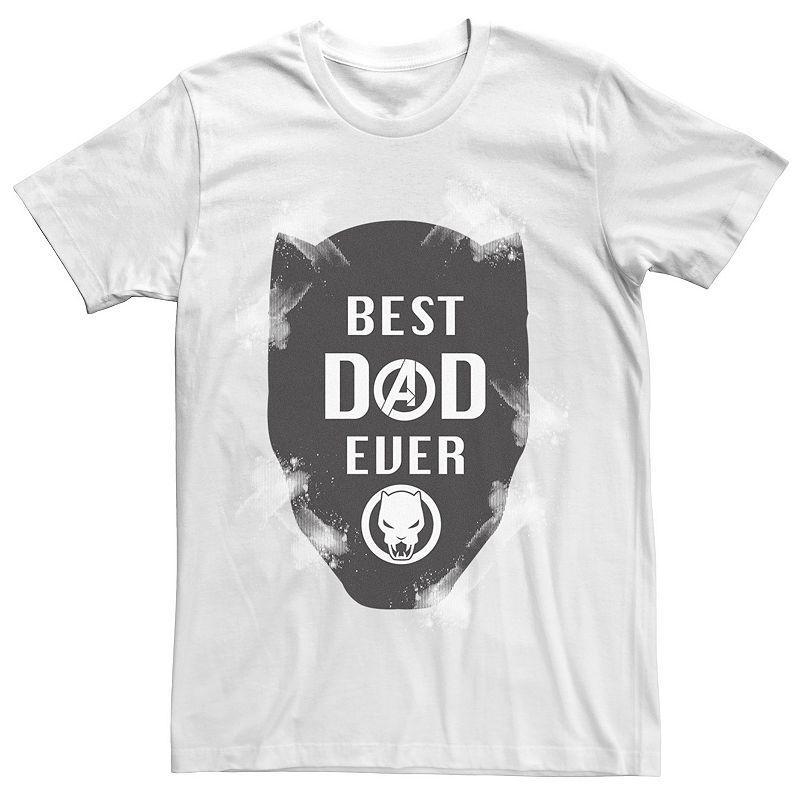 Mens Marvel Best Dad Graphic Tee Product Image