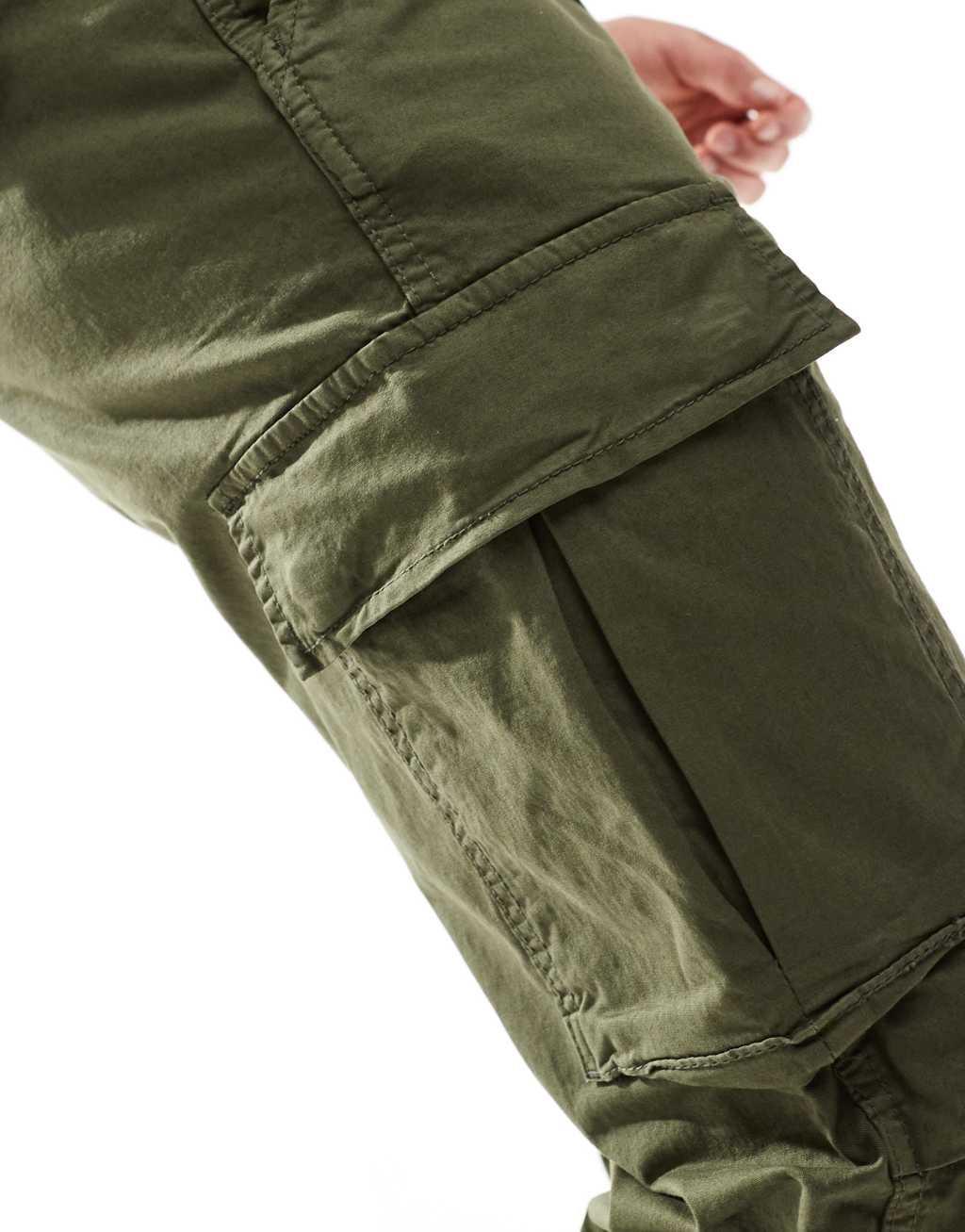 Jack & Jones Intelligence cargo pant in khaki Product Image