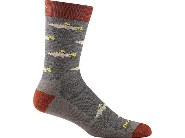 Darn Tough Vermont Spey Fly Crew Lightweight with Cushion Men's Crew Cut Socks Shoes Product Image