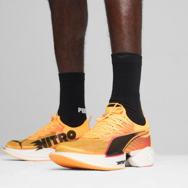 PUMA FAST-R NITROâ¢ Elite 2 Men's Running Shoes in Sun Stream/Sunset Glow/White Product Image