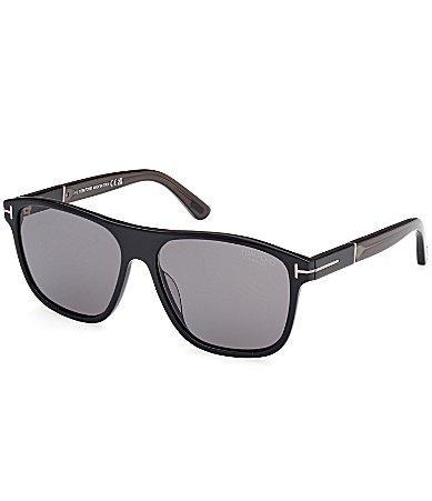 TOM FORD Frances 58mm Polarized Square Sunglasses Product Image