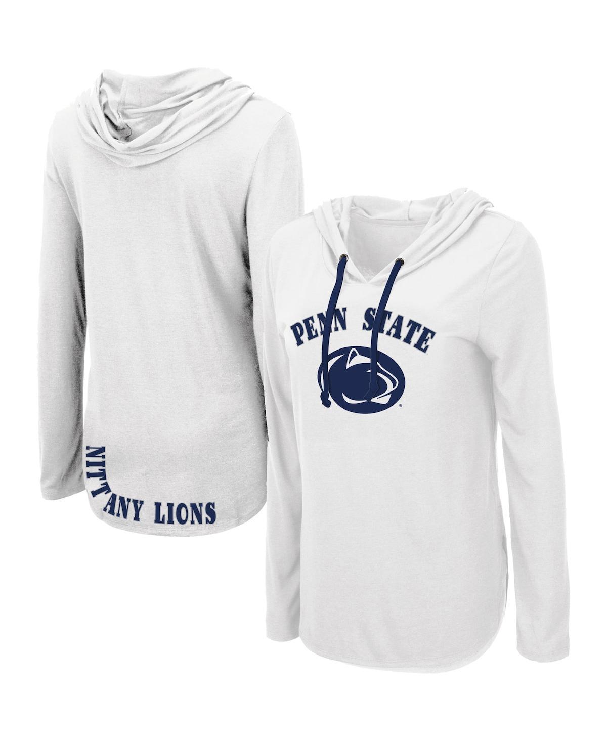 Womens Colosseum Penn State Nittany Lions My Lover Long Sleeve Hoodie T-Shirt Product Image