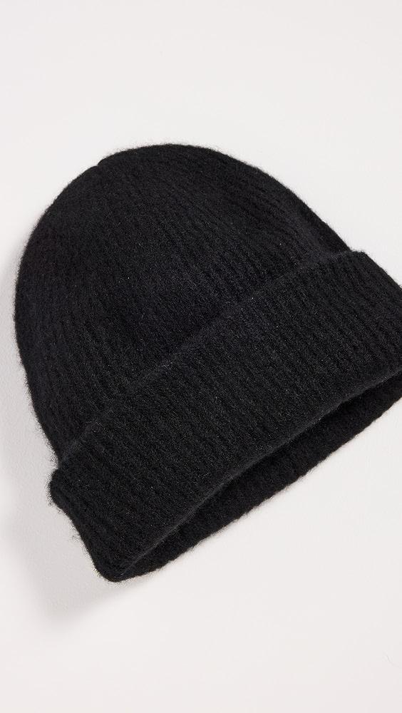 White + Warren Cashmere Plush Rib Beanie | Shopbop Product Image