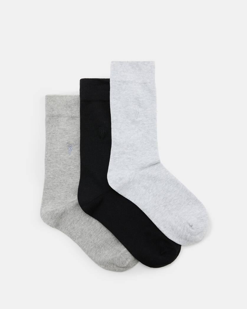 Adan Ramskull Embroidered Socks 3 Pack Product Image