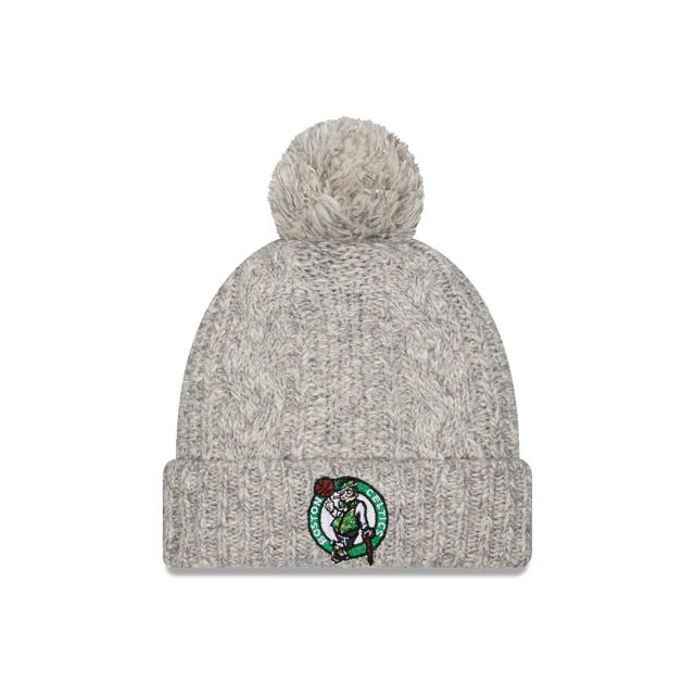 Boston Celtics Shimmer Pom Knit Hat Male Product Image