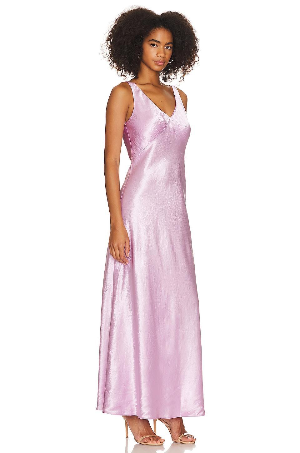 V-neck Maxi Slip Dress Vince Product Image