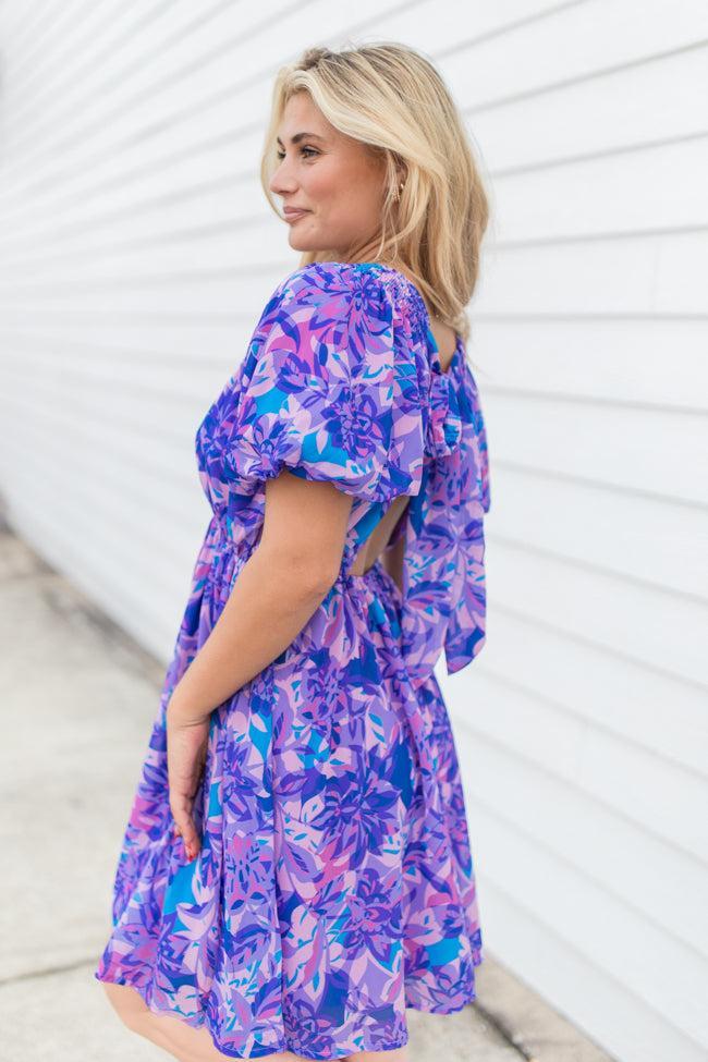 Forever Radiant Multi Printed Mini Dress Product Image