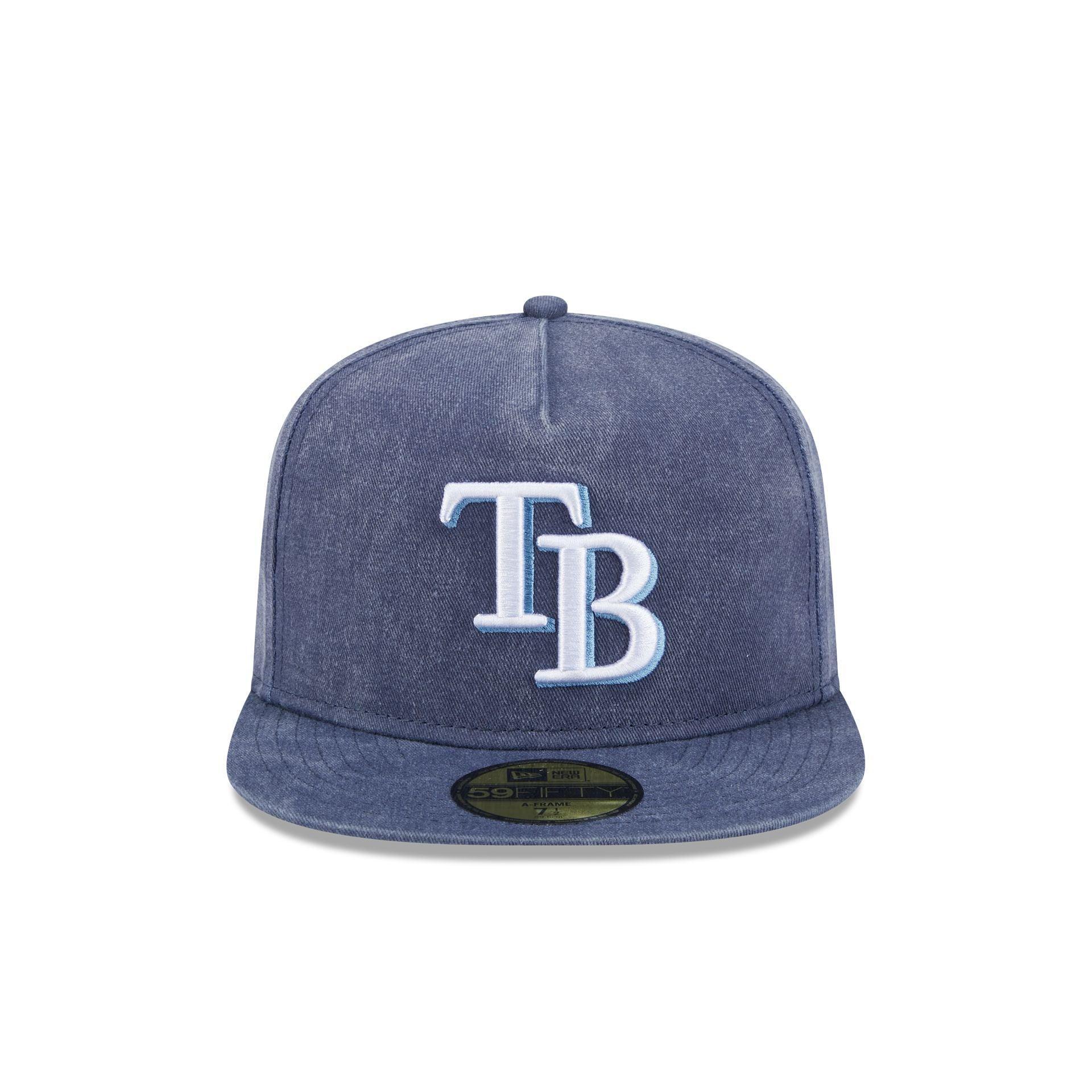 Tampa Bay Rays Pigment Dye 59FIFTY A-Frame Fitted Hat Male Product Image