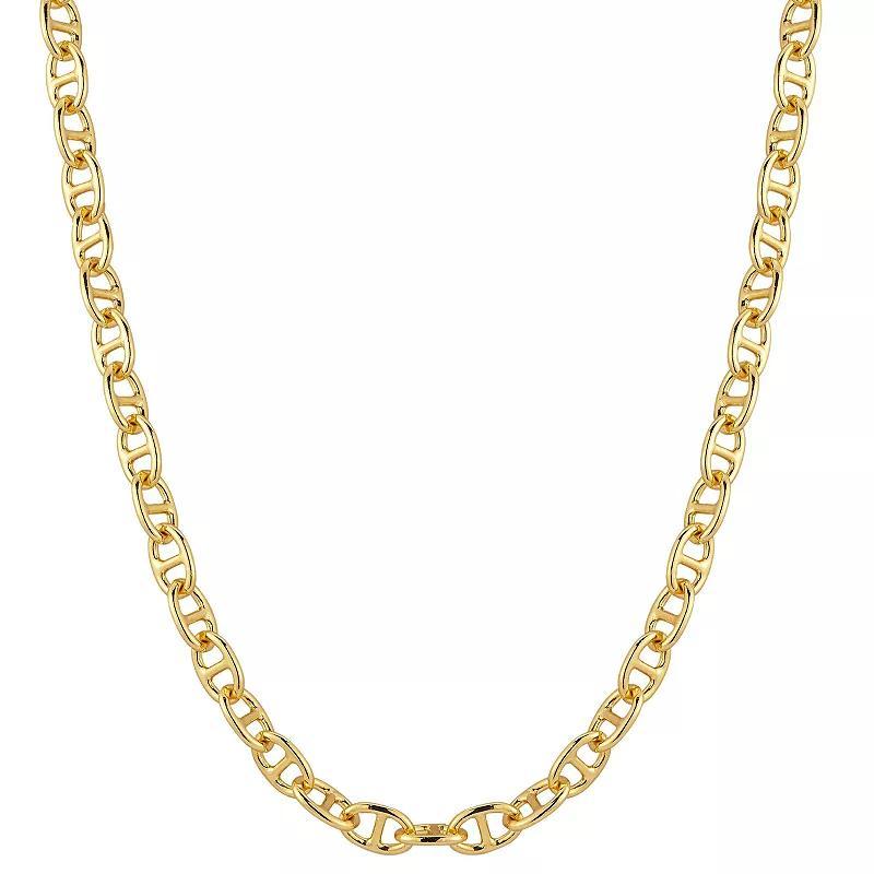 WINX 18k Gold Plated Mariner Chain Necklace, Womens Gold Tone Product Image