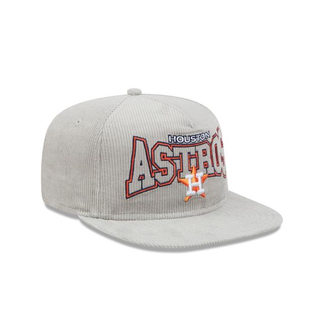 Houston Astros Gray Cord Golfer Hat Male Product Image