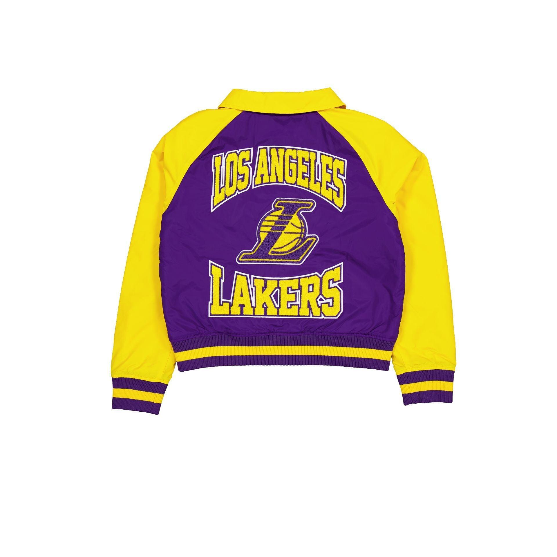 Los Angeles Lakers Throwback Women's Jacket Female Product Image