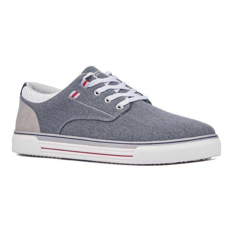 Reserved Footwear New York Mason Mens Low Top Sneakers Blue Product Image