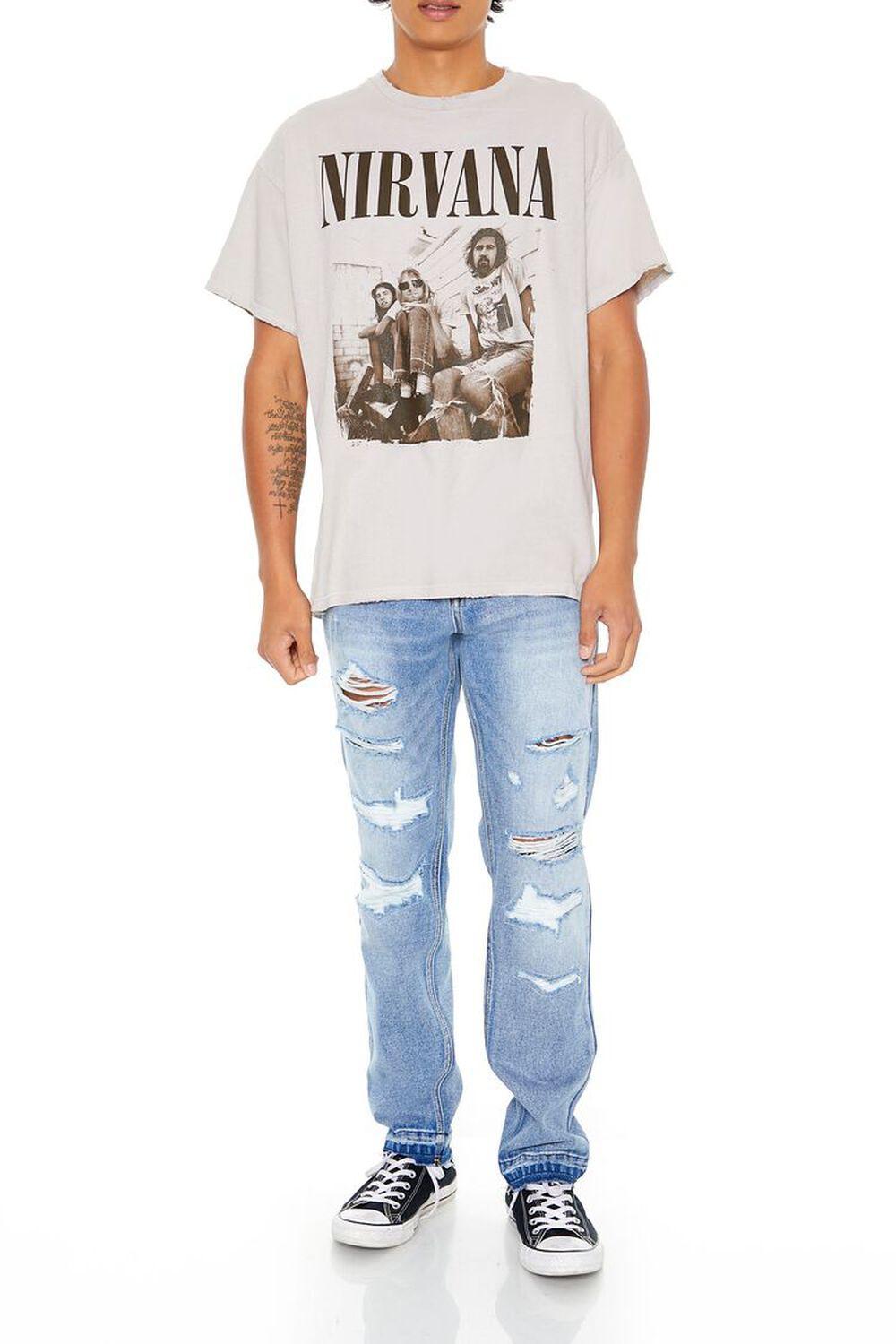 Distressed Nirvana Graphic Tee | Forever 21 Product Image