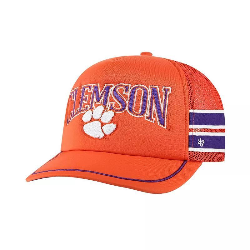 Mens 47 Clemson Tigers Sideband Trucker Adjustable Hat Product Image