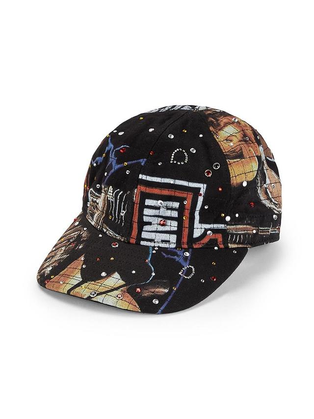 Mens Starry Printed Cap Product Image