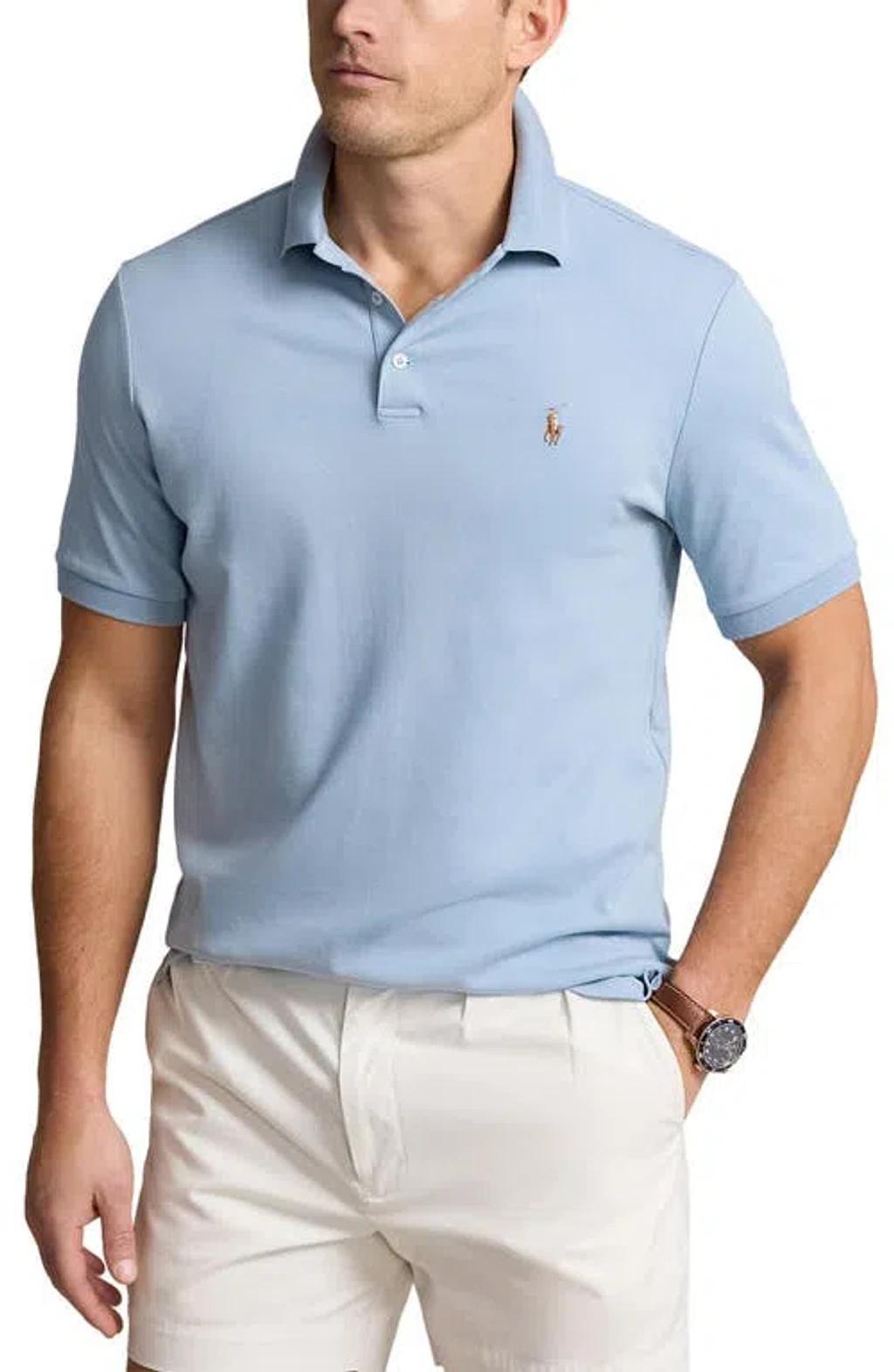 Polo Ralph Lauren Classic Fit Soft Cotton Polo Shirt Product Image