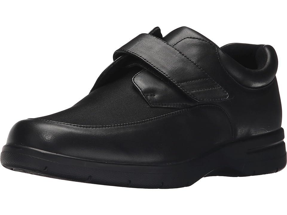 Drew Journey II Leather/Black Stretch) Men's Shoes Product Image