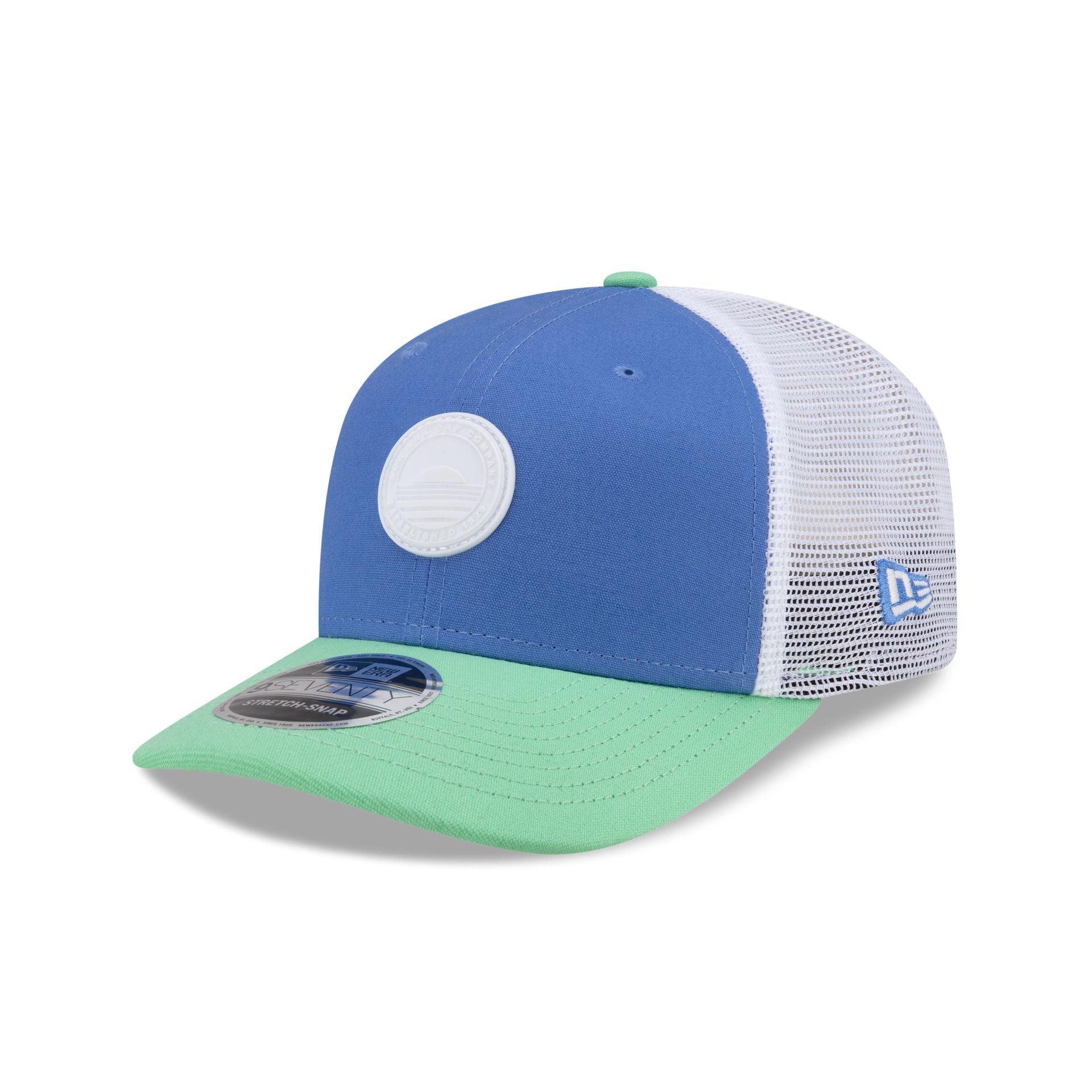 New Era Cap Blue 9SEVENTY Trucker Hat Male Product Image