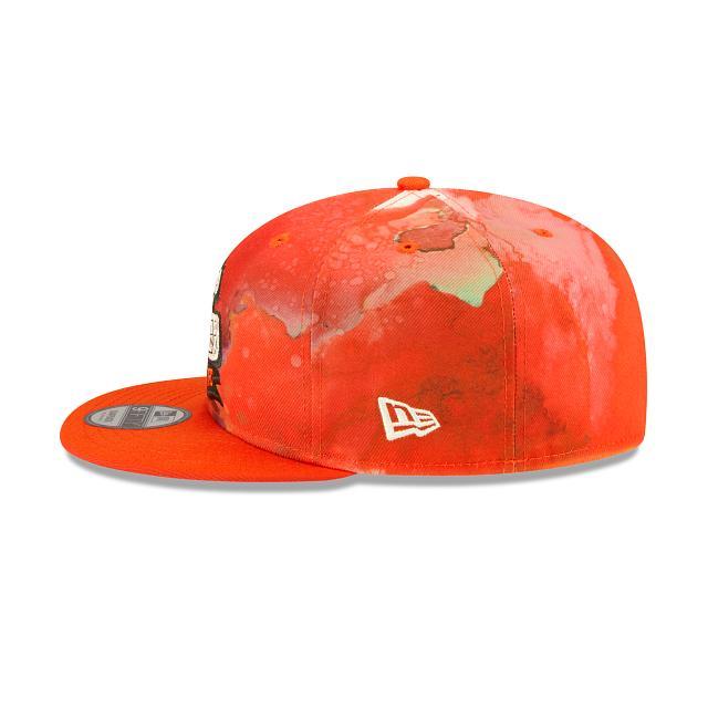 Cleveland Browns 2022 Sideline Ink Dye 9FIFTY Snapback Hat Male Product Image