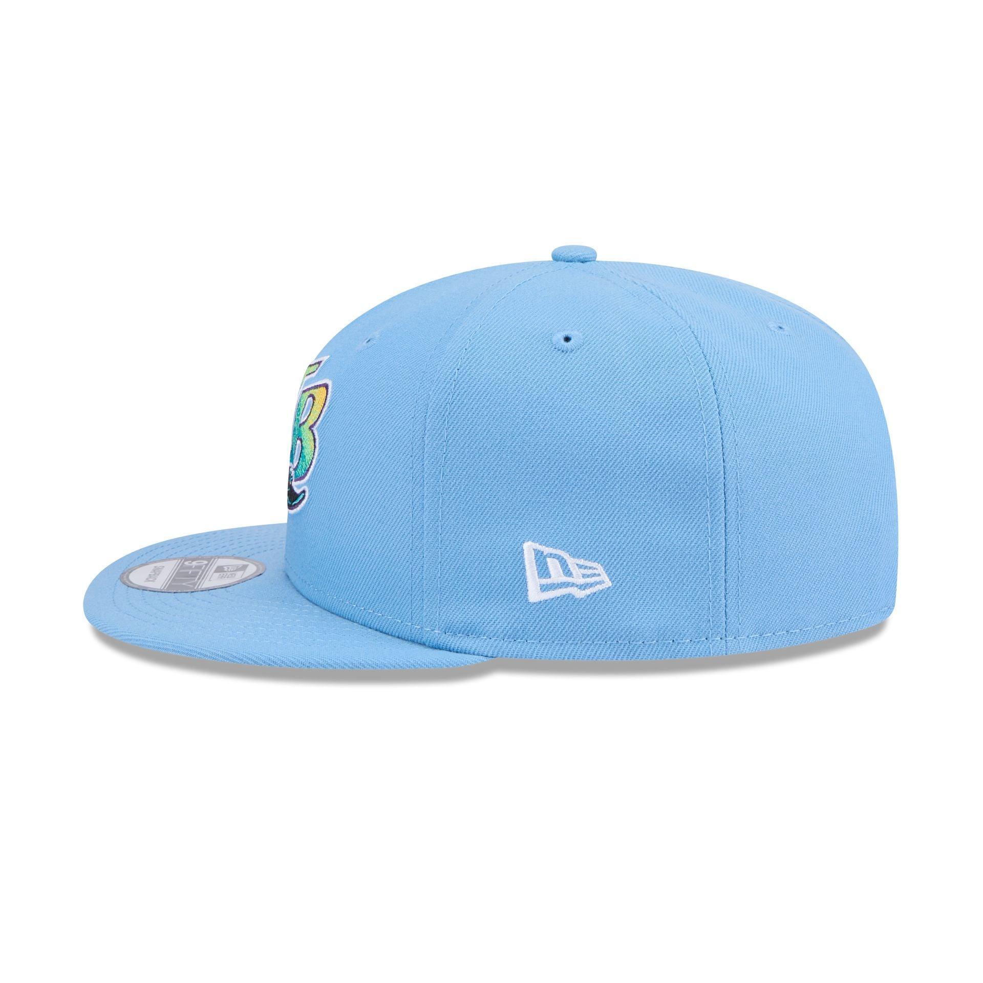 Tampa Bay Rays Sky Blue 9FIFTY Snapback Hat Male Product Image