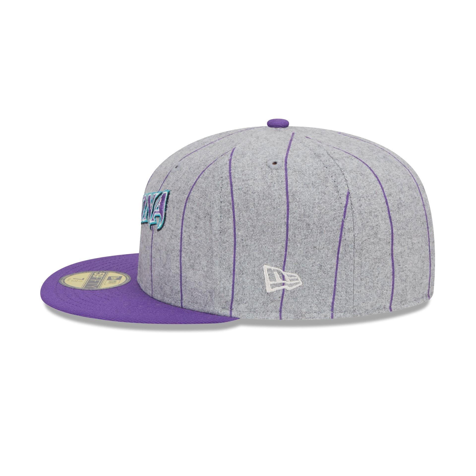 Arizona Diamondbacks Heather Pinstripe 59FIFTY Fitted Hat Male Product Image