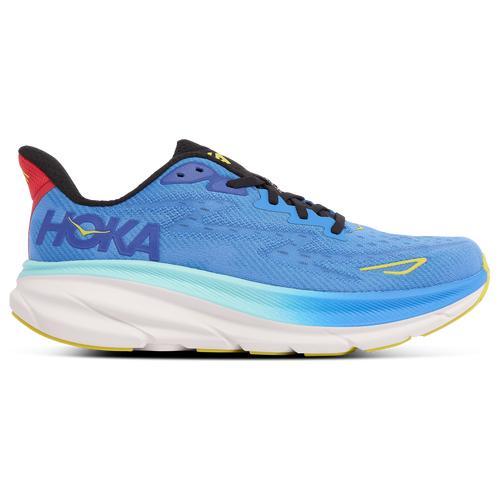 Hoka Mens HOKA Clifton 9 - Shoes Virtual Blue/Cerise/Navy Product Image