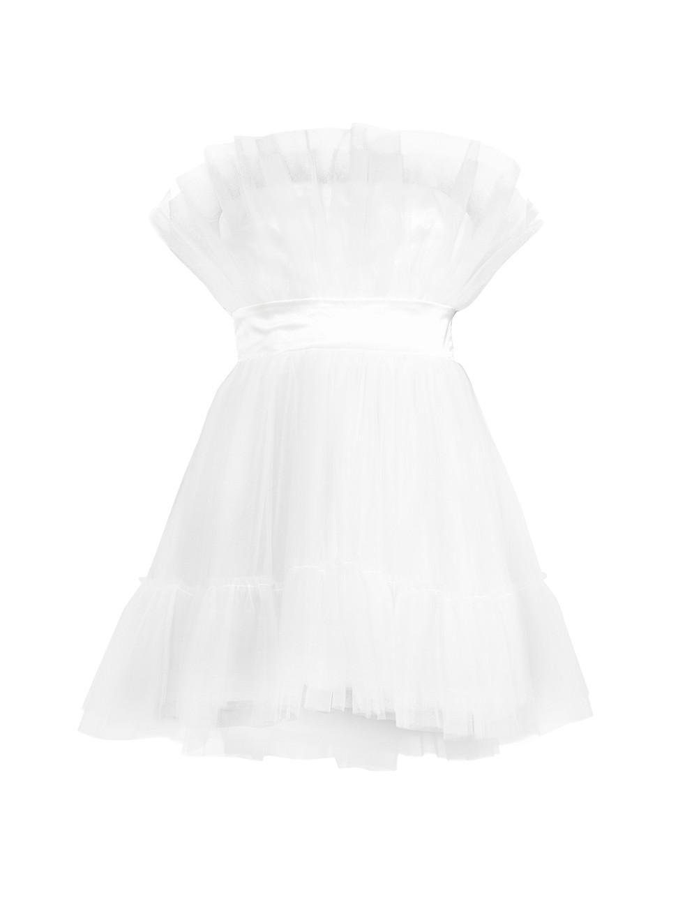 Womens Elle Tulle Minidress Product Image