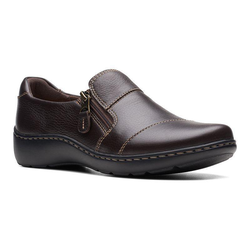 Clarks Cora Harbor Womens Leather Shoes Product Image