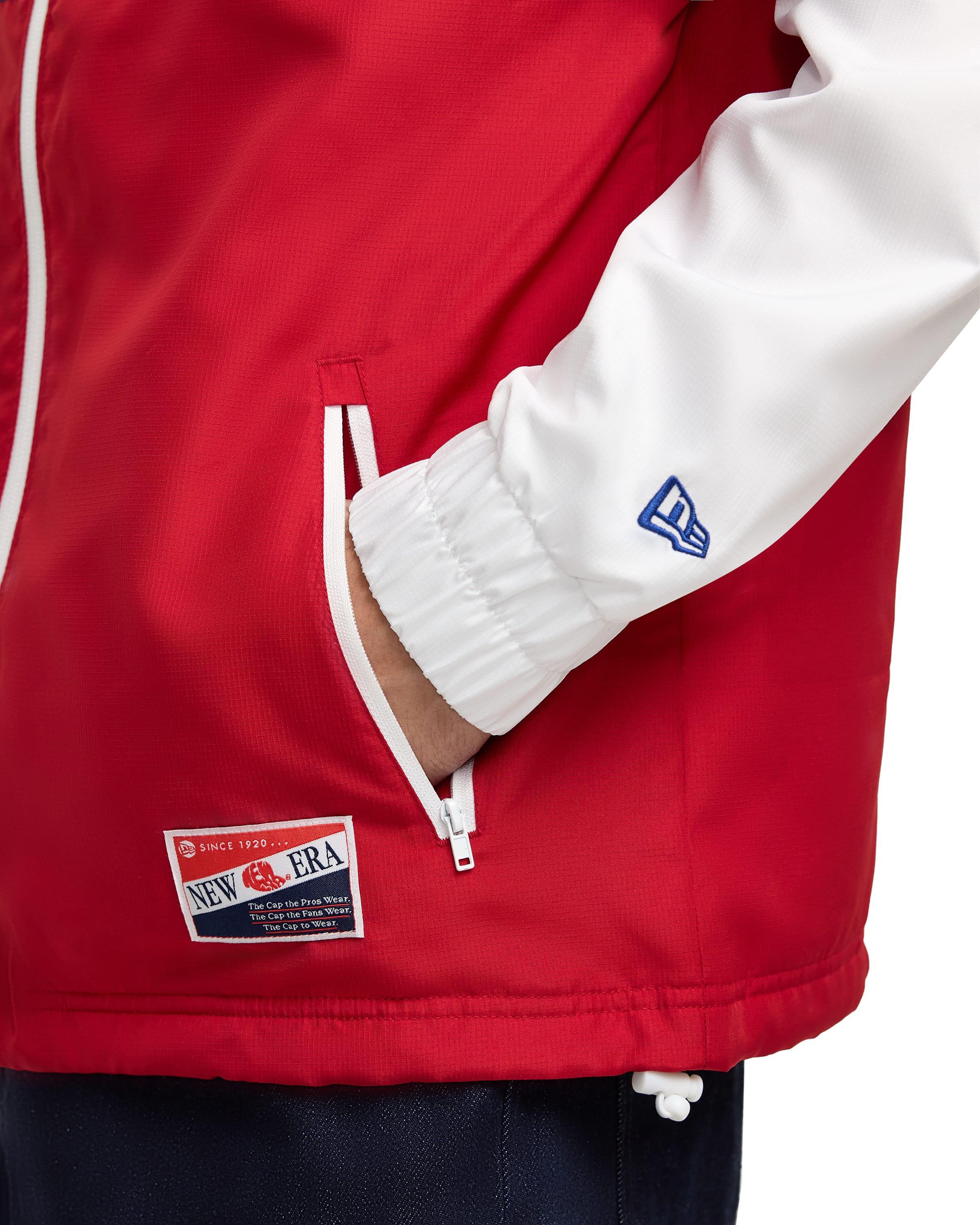 Detroit Red Wings Throwback Windbreaker Male Product Image