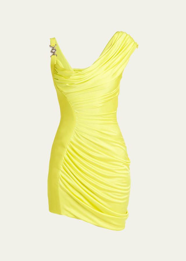 Womens Ruched Jersey Minidress Product Image