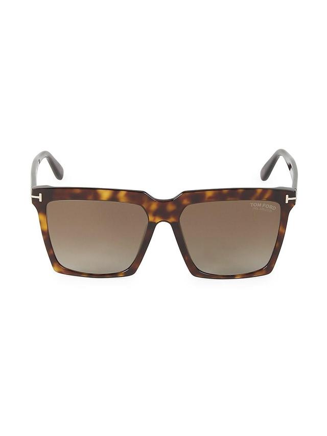 Sabrina Square Acetate Sunglasses Product Image