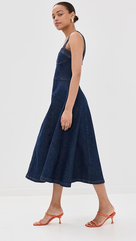 SIMKHAI Cici Denim Dress | Shopbop Product Image