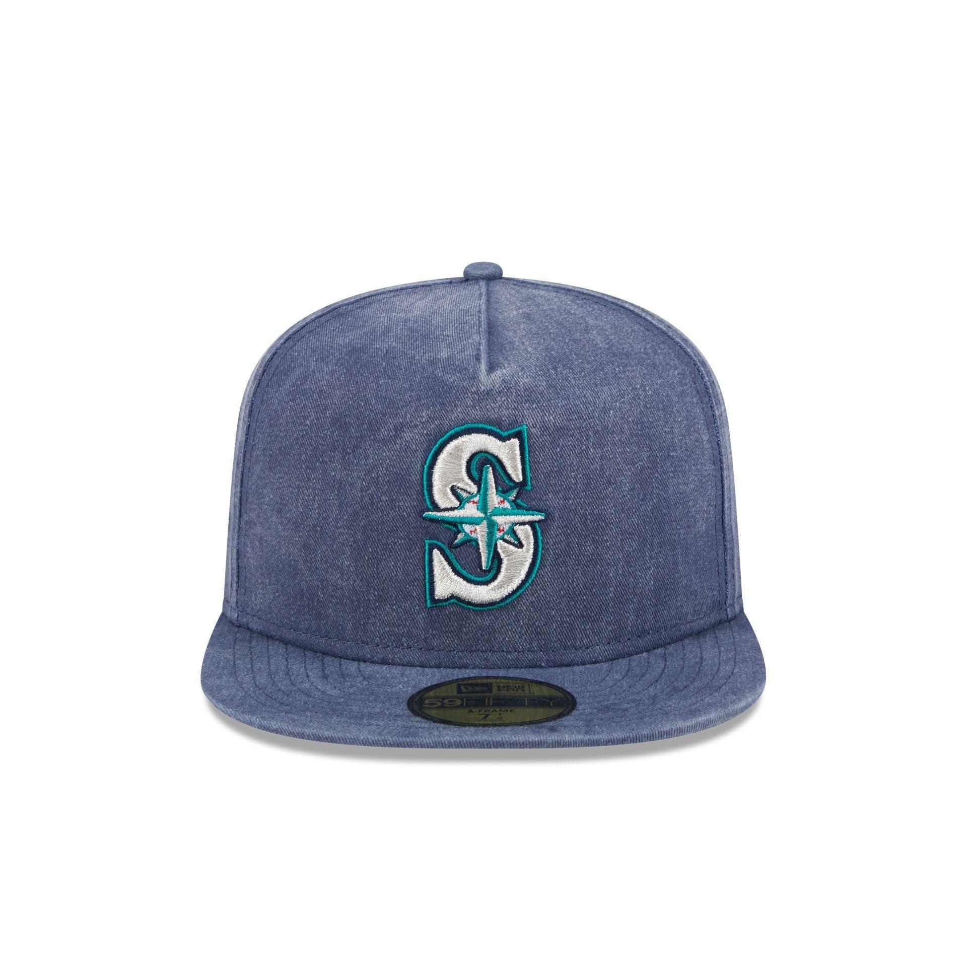 Seattle Mariners Pigment Dye 59FIFTY A-Frame Fitted Hat Male Product Image