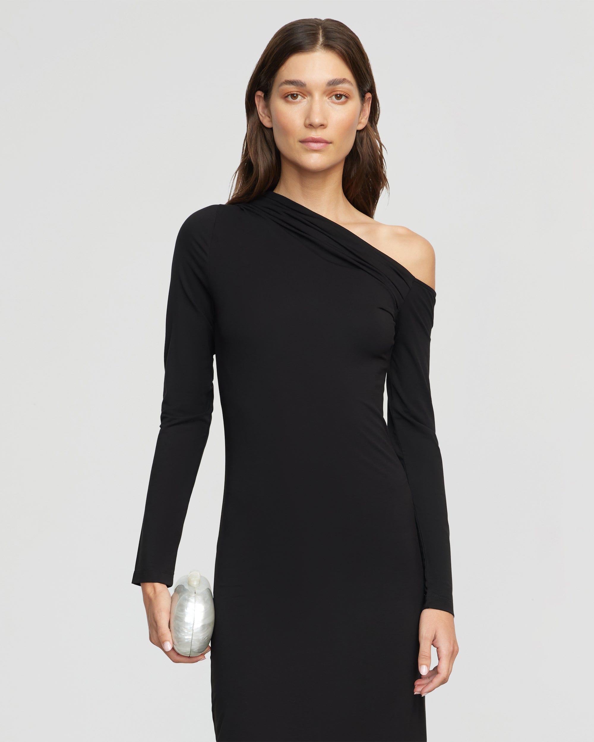 Alina Off-Shoulder Jersey Dress Product Image