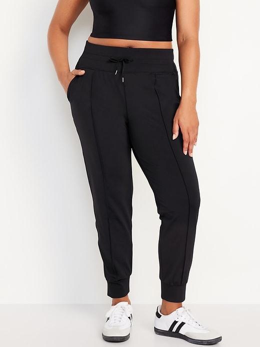 High-Waisted PowerSoft Seamed Joggers Product Image