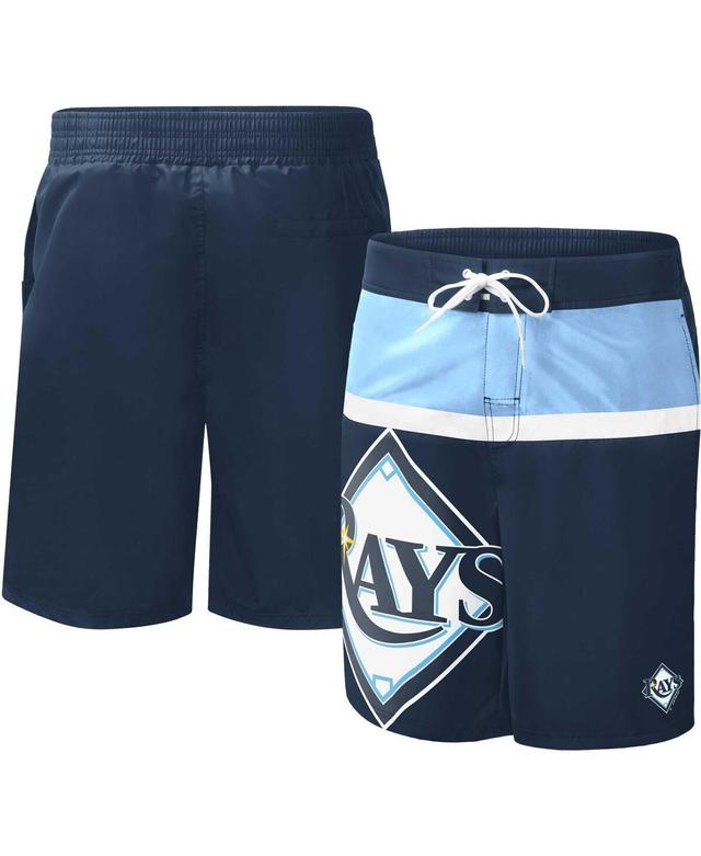 Mens G-III Sports by Carl Banks Tampa Bay Rays Sea Wind Swim Shorts Blue Product Image