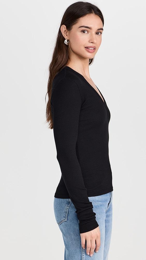 Cotton Citizen Verona U Neck Shirt | Shopbop Product Image