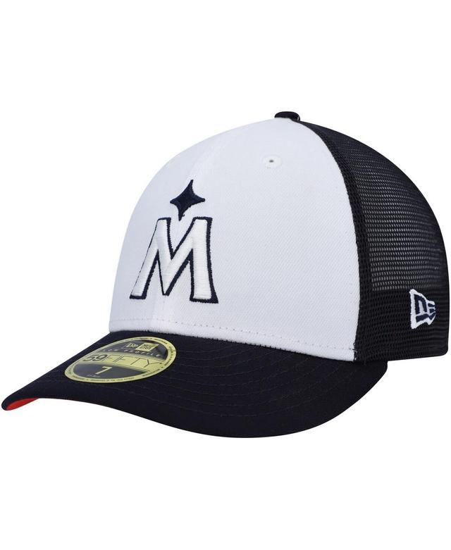 Mens New Era White Minnesota Twins 2023 On-Field Batting Practice Low Profile 59FIFTY Fitted Hat - White Product Image