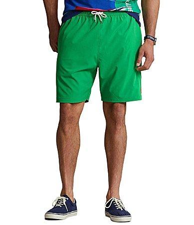 Polo Ralph Lauren Mens Big & Tall Mesh-Lined Swim Trunks Product Image