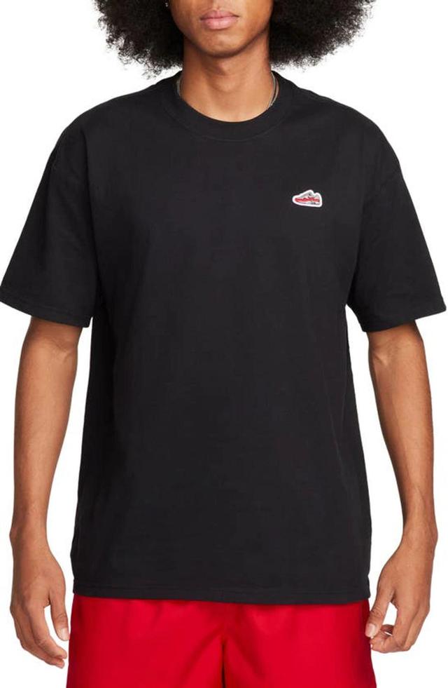 NIKE Men's  Sportswear Max90 T-shirt In Black Product Image