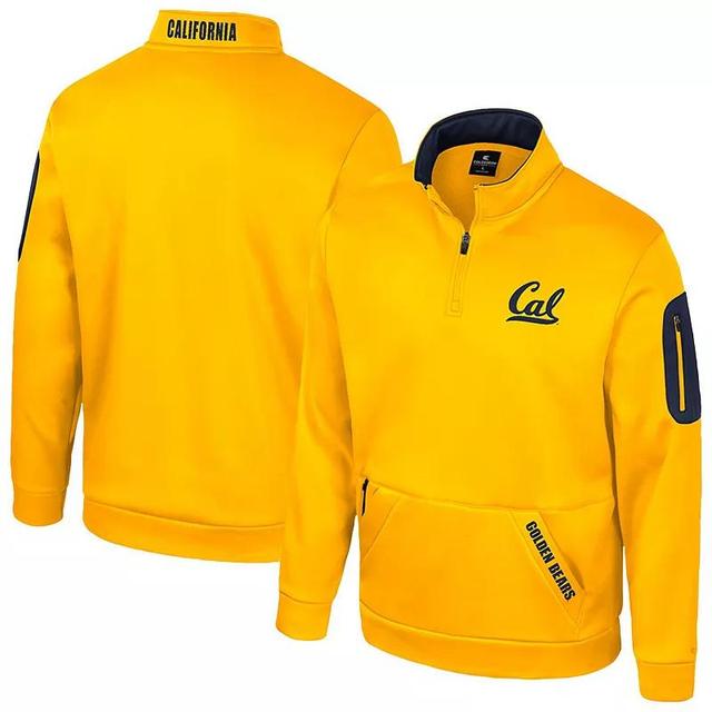 Mens Colosseum Cal Bears Mainframe Quarter-Zip Fleece Jacket Product Image