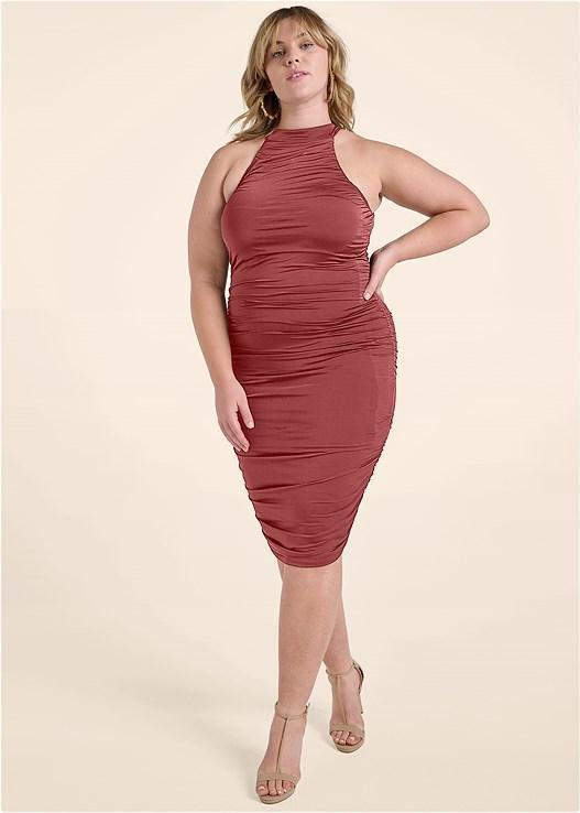 Shape Embrace Mock-Neck Dress Product Image