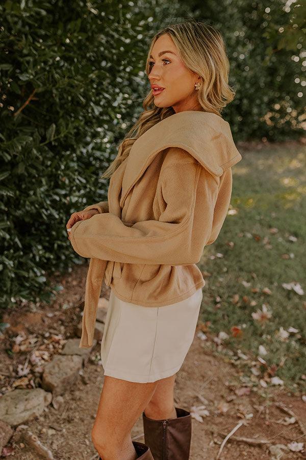 Paris Bound Jacket in Camel Product Image