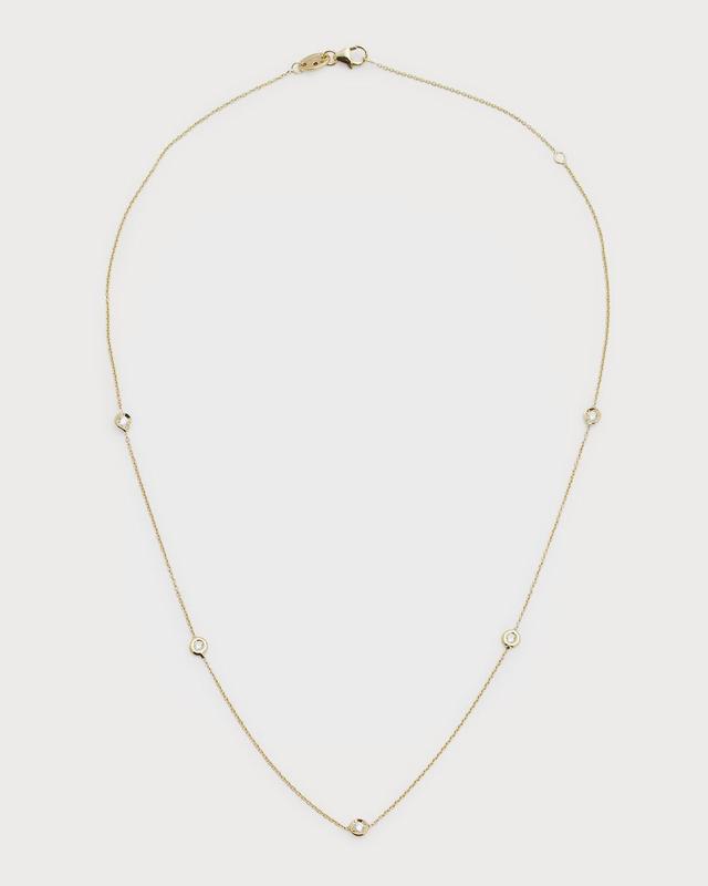 Roberto Coin 5-Station Diamond Necklace Product Image