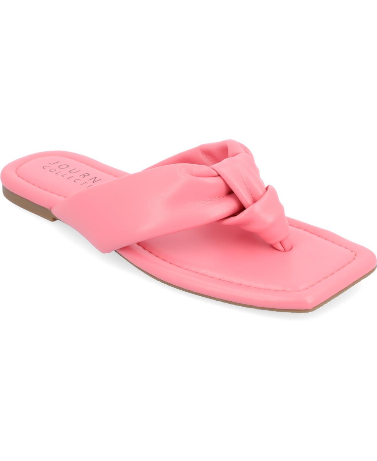 Journee Collection Womens Ares Puff Sandals Product Image