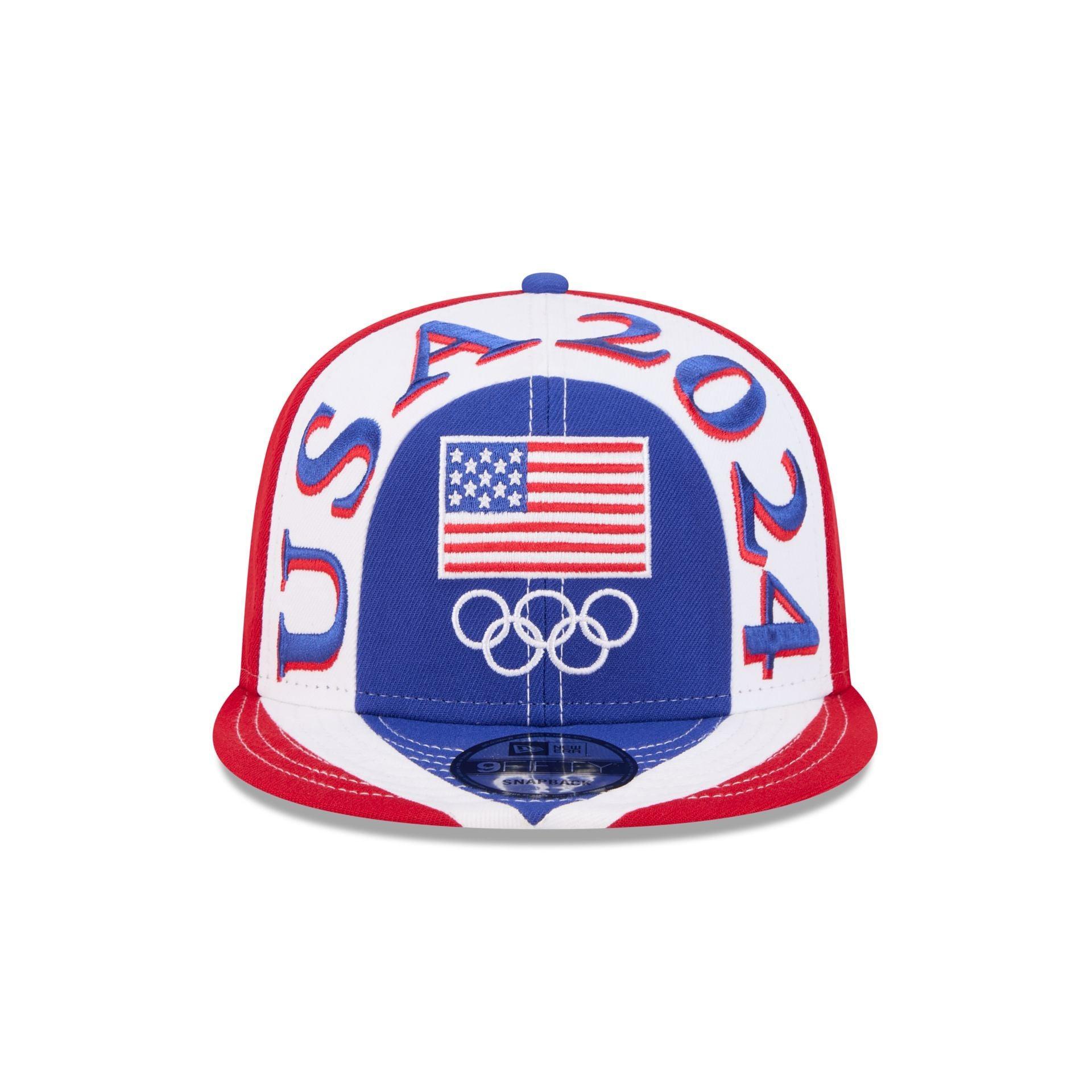 Team USA 2024 Olympics 9FIFTY Snapback Hat Male Product Image