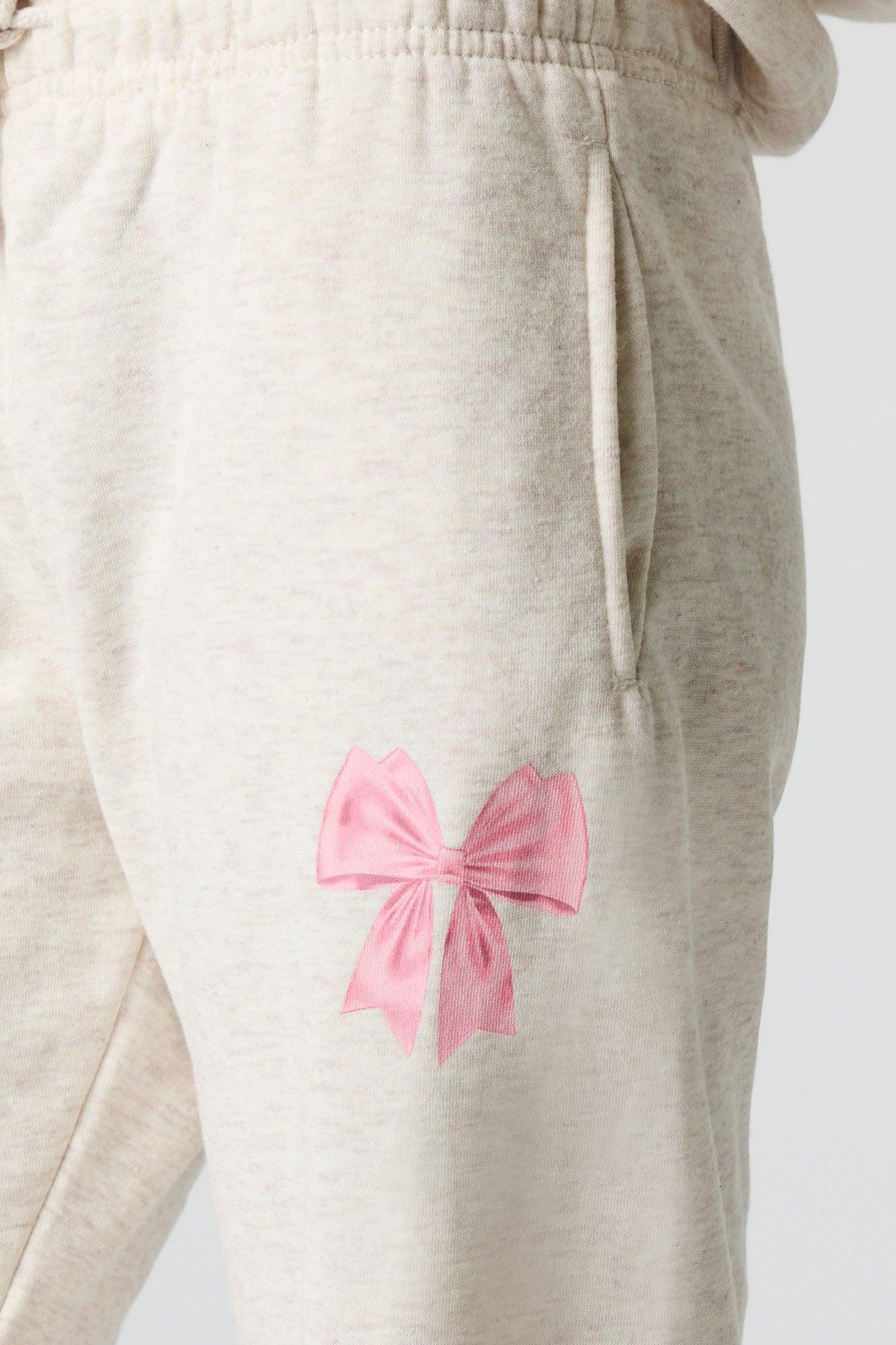 Cutesy Graphic Fleece Jogger Female Product Image