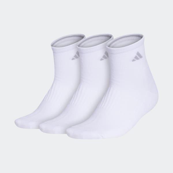 Cushioned Quarter Socks 3 Pairs Product Image